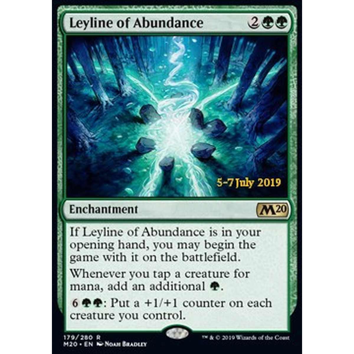 Leyline of Abundance (V.2) - Leyline dell'Abbondanza (V.2) - [XM20] [NM] [Foil]