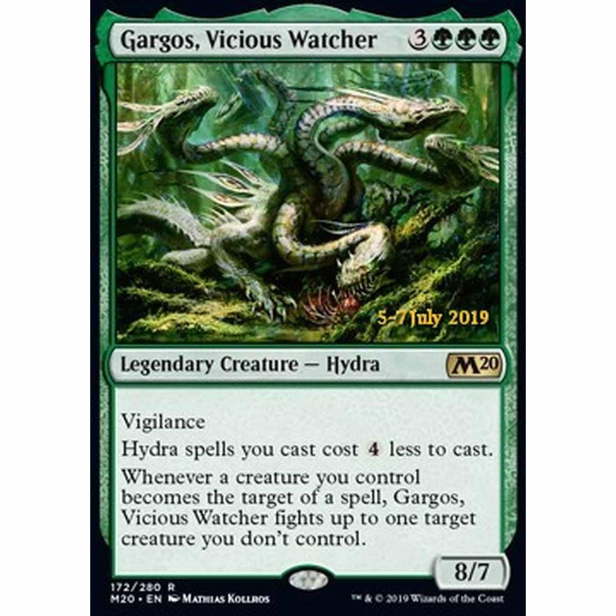 Gargos, Vicious Watcher (V.2) - Gargos, Scrutatore Crudele (V.2) - [XM20] [NM] [Foil]