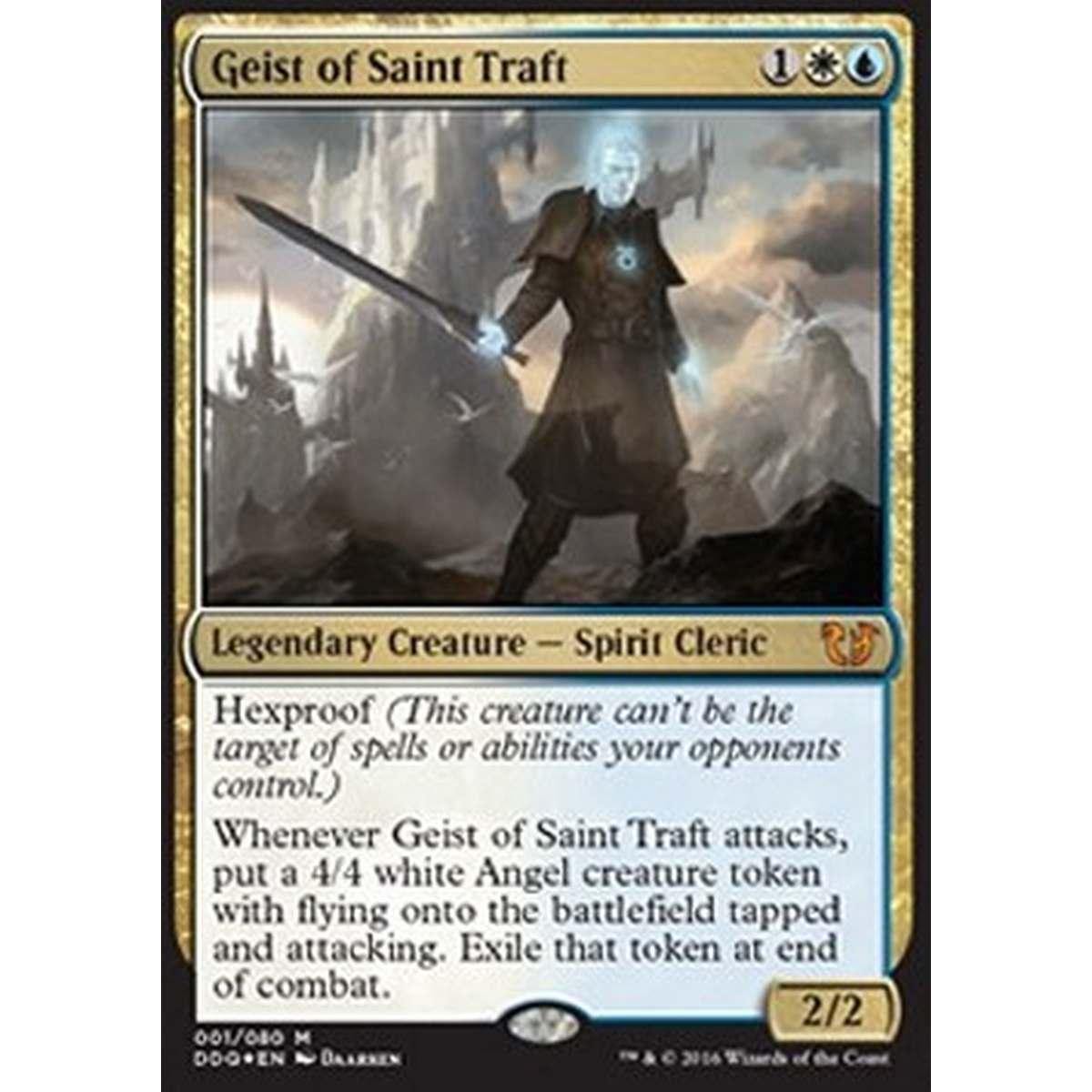 Geist of Saint Traft - Geist of Saint Traft - [DDQ] [EX] [Foil]