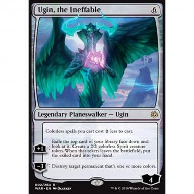 Ugin, the Ineffable - Ugin, l'Ineffabile - [WAR] [NM]