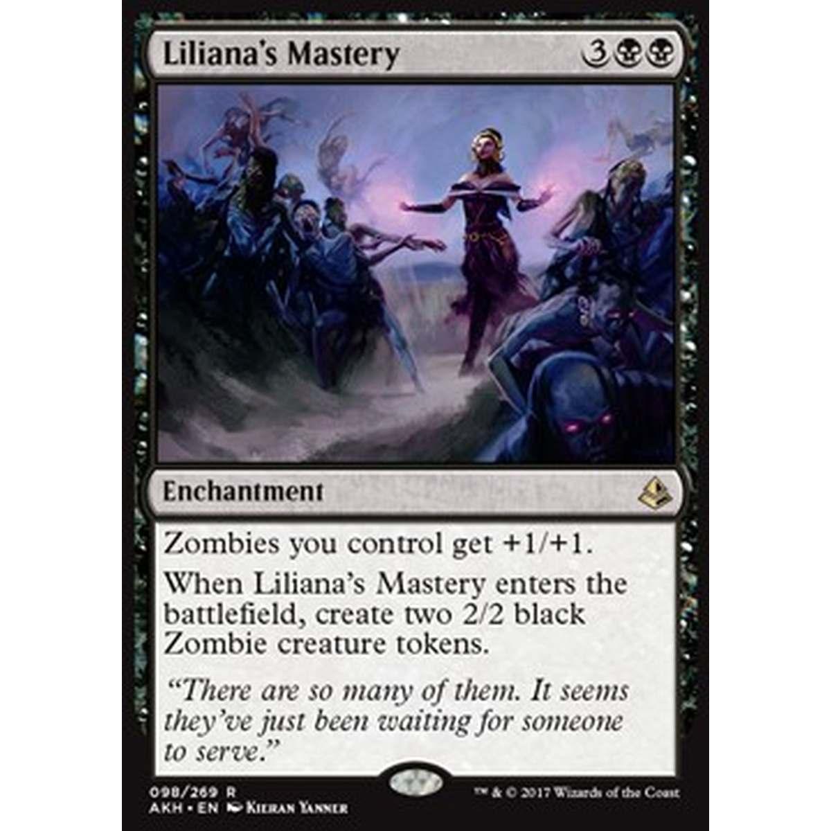 Liliana's Mastery - Liliana's Mastery - [AKH] [NM] [Foil]