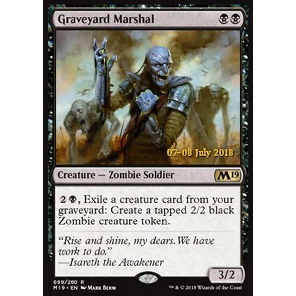 Graveyard Marshal - Maresciallo del Cimitero - [PM19] [NM] [Foil]