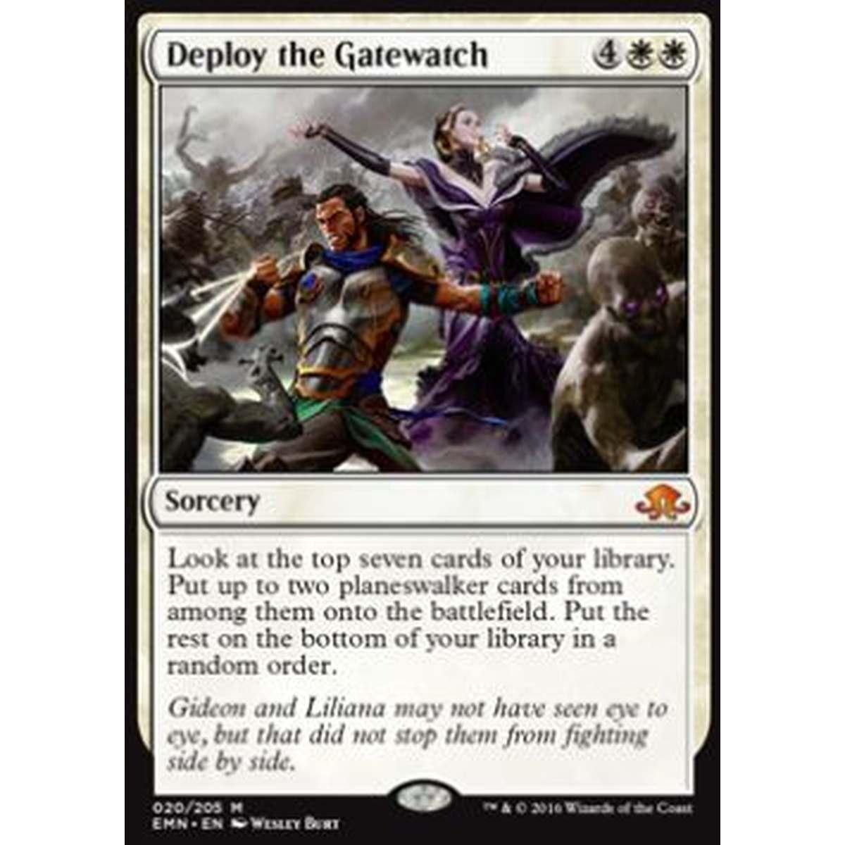 Deploy the Gatewatch - Schierare i Guardiani - [EMN] [EX]