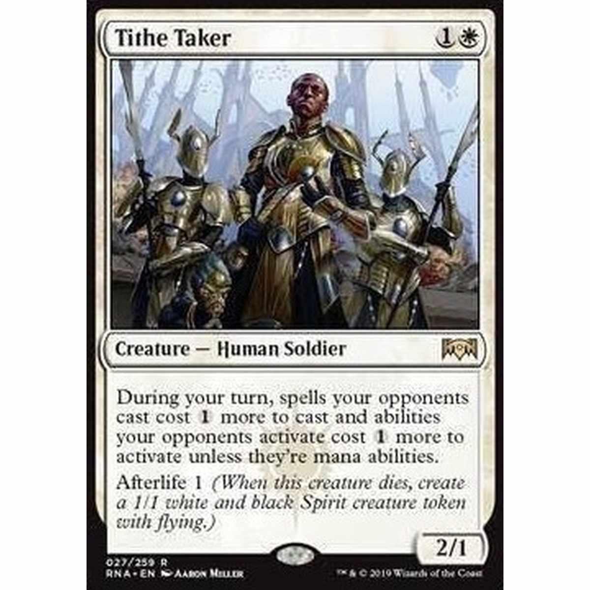 Tithe Taker - Esattore di Tributi - [RNA] [NM] [Foil]