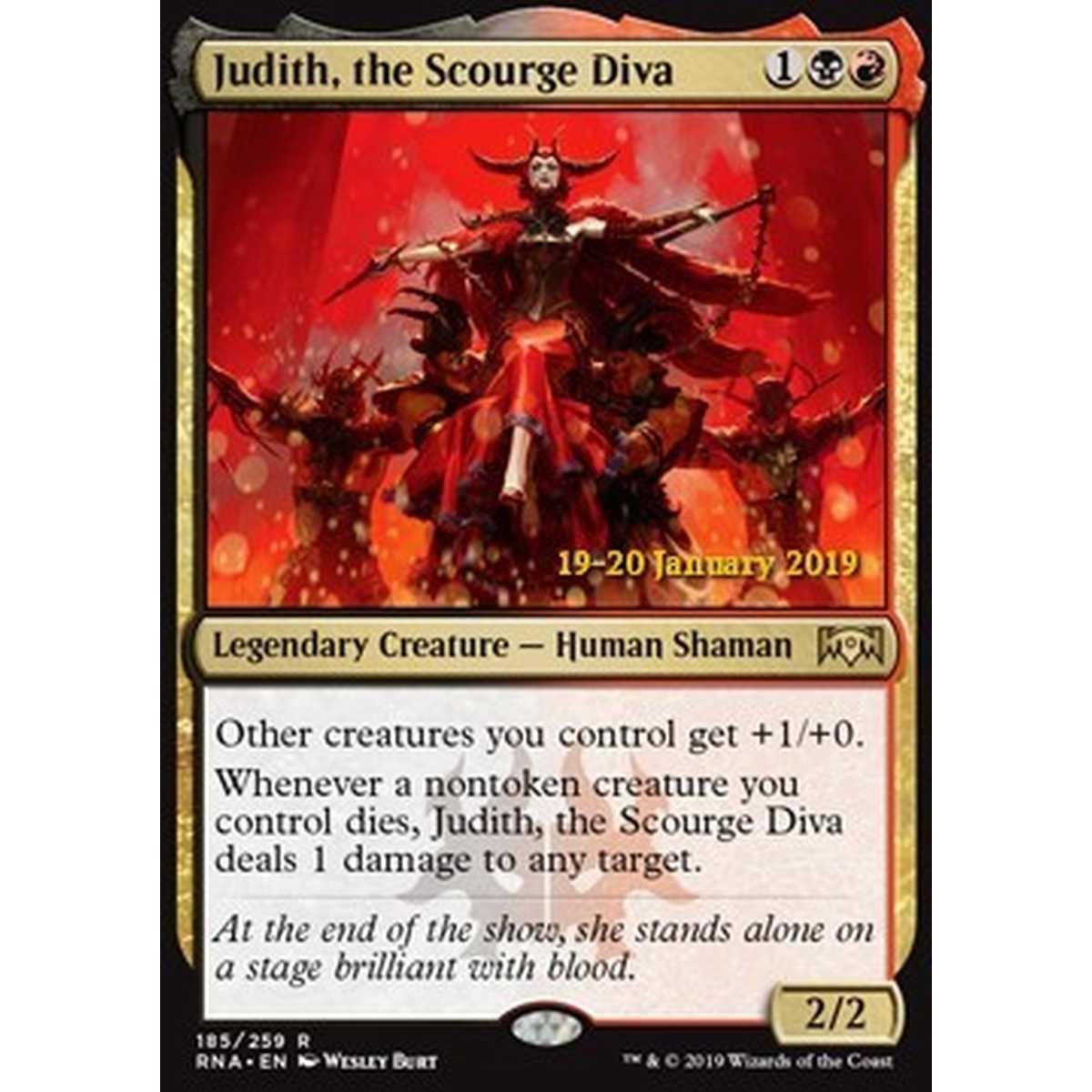 Judith, the Scourge Diva - Judith, la Diva del Flagello - [XRNA] [NM] [Foil]