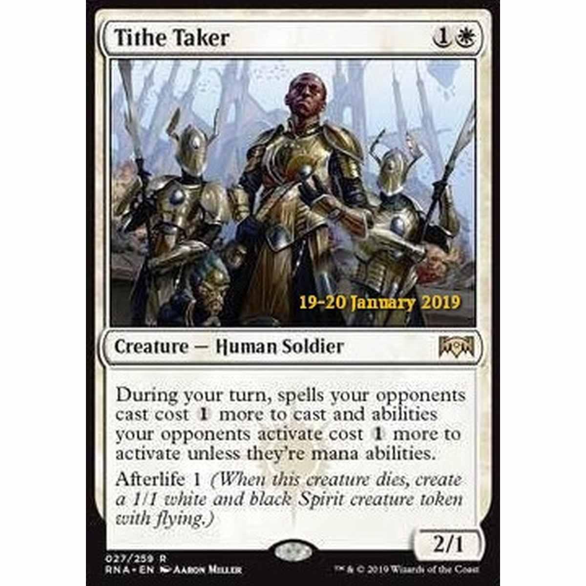 Tithe Taker - Esattore di Tributi - [XRNA] [NM] [Foil]