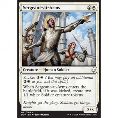 Sergeant-at-Arms - Sergente d'Arma - [DOM] [NM]