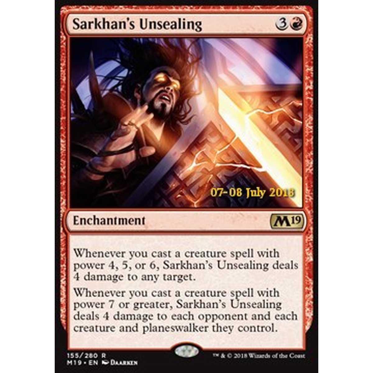 Sarkhan's Unsealing - Apertura del Sigillo di Sarkhan - [PM19] [NM] [Foil]