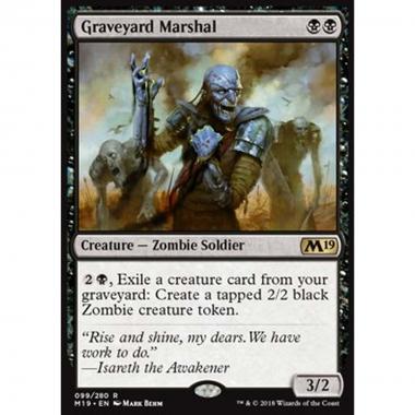Graveyard Marshal - Maresciallo del Cimitero - [M19] [NM] [Foil]