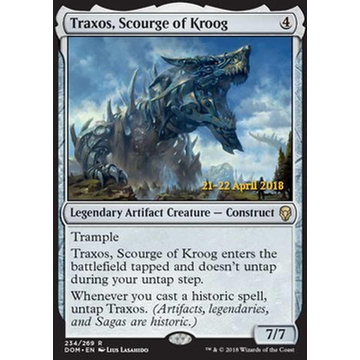 Traxos, Scourge of Kroog - Traxos, Flagello di Kroog - [PDOM] [NM] [Foil]