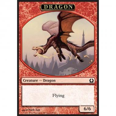 Dragon Token (Red 6/6) - Dragon Token (Red 6/6) - [RTR] [NM]