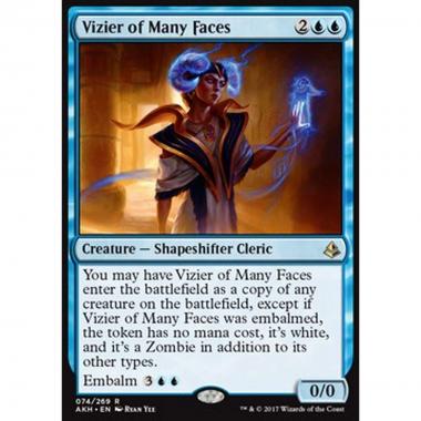 Vizier of Many Faces - Vizier of Many Faces - [AKH] [NM] [Foil]