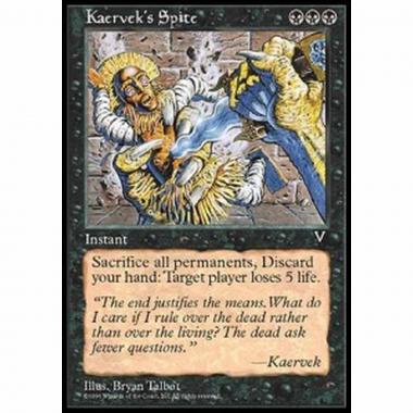 Kaervek's Spite - Disprezzo di Kaervek - [VIS] [EX]