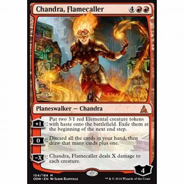 Chandra, Flamecaller - Chandra, Flamecaller - [OGW] [EX]