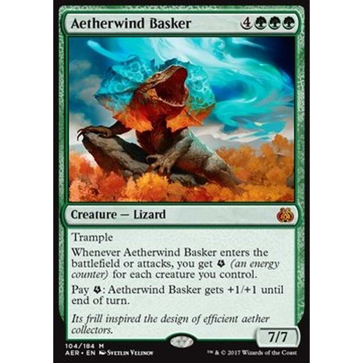 Aetherwind Basker - Assimilatore di Vento Etereo - [AER] [NM] [Foil]