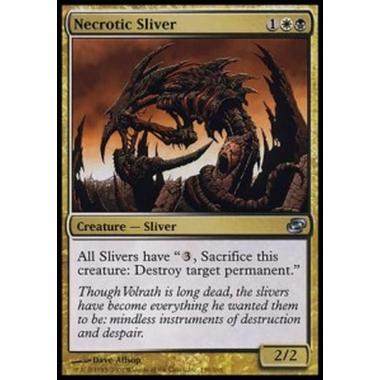 Necrotic Sliver - Tramutante Necrotico - [PLC] [EX] [Foil]
