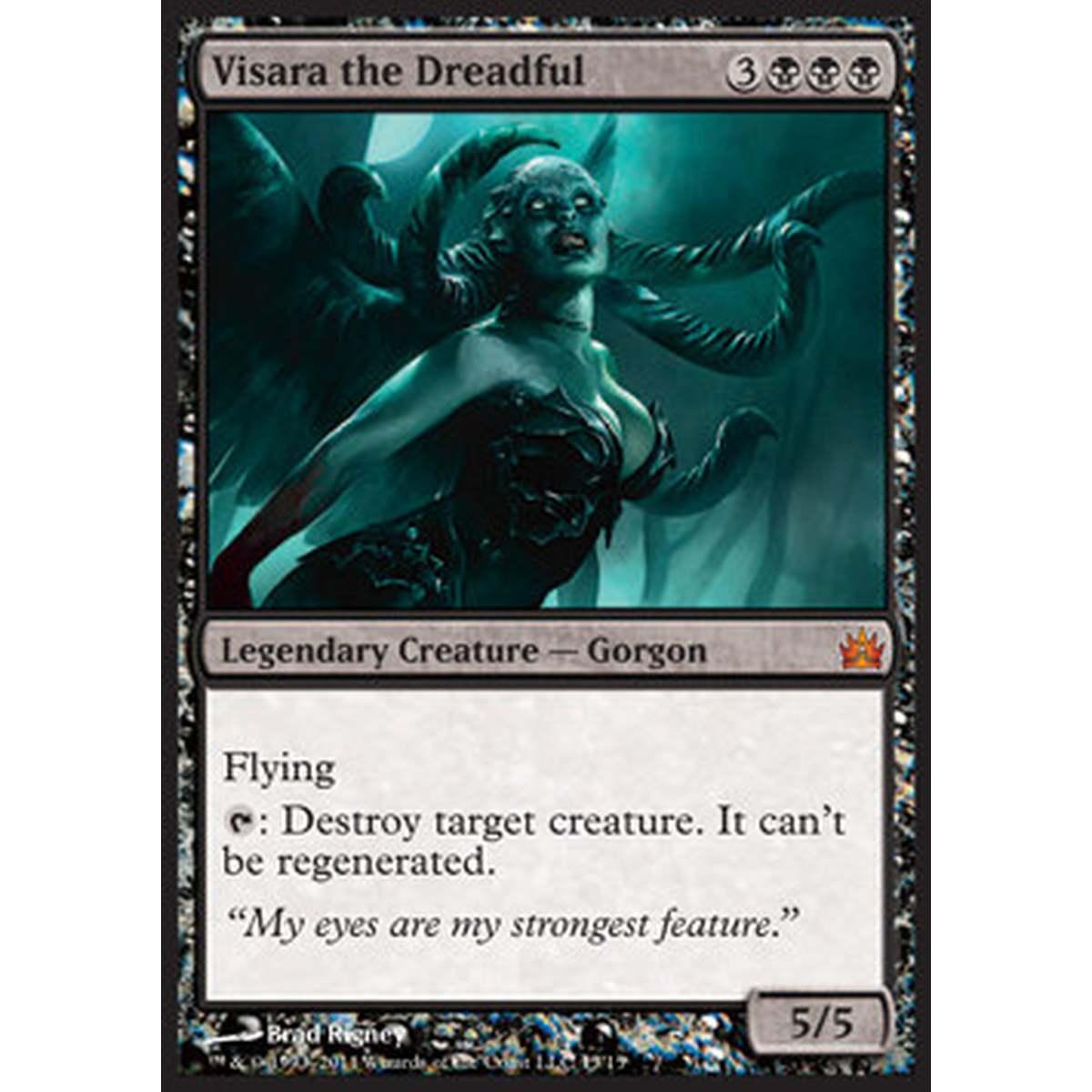 Visara the Dreadful - Visara the Dreadful - [V11] [NM] [Foil]
