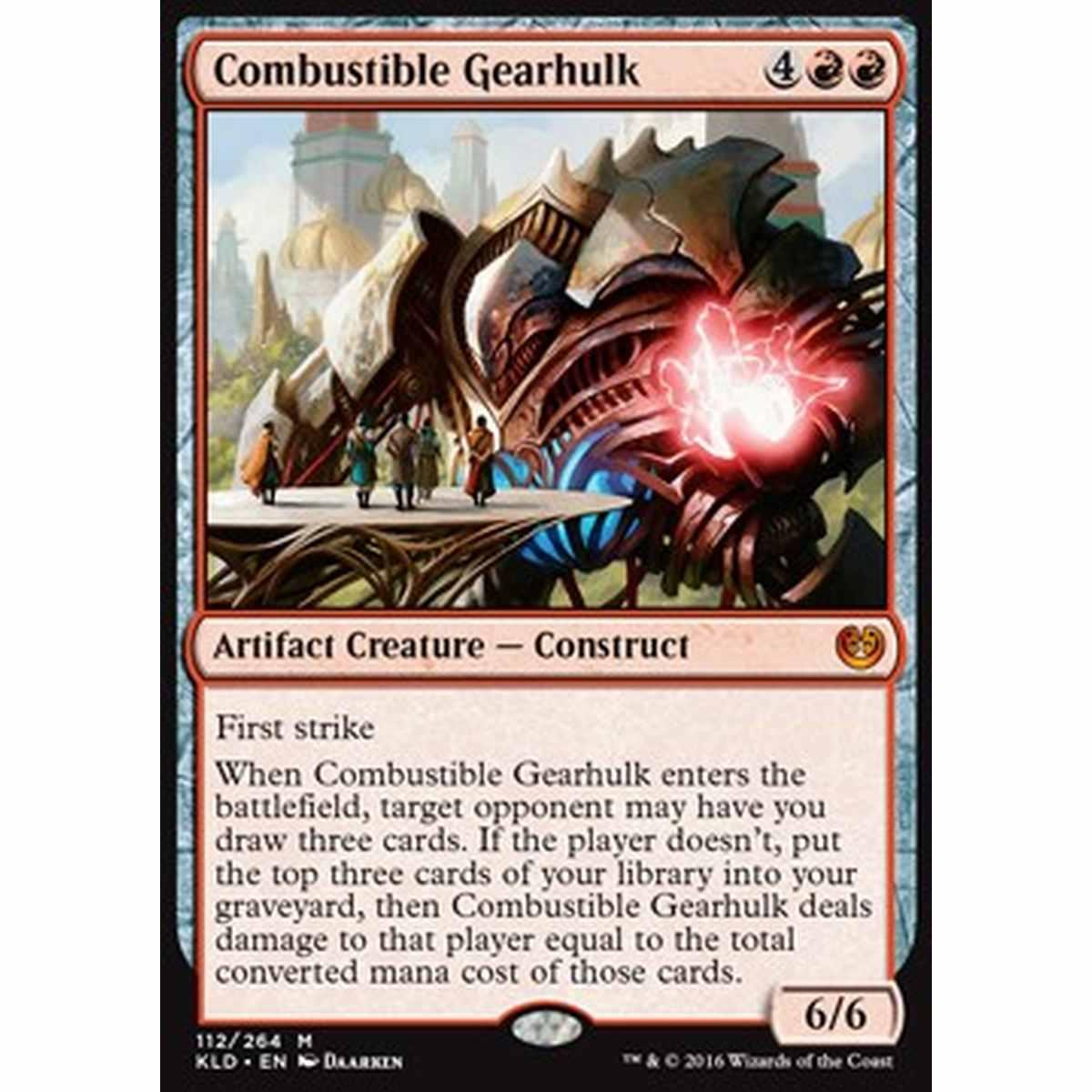 Combustible Gearhulk - Meccatitano Combustibile - [KLD] [EX]