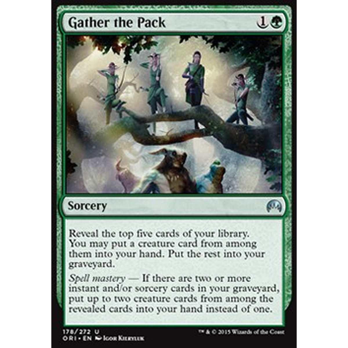 Gather the Pack - Radunare la Banda - [ORI] [NM] [Foil]