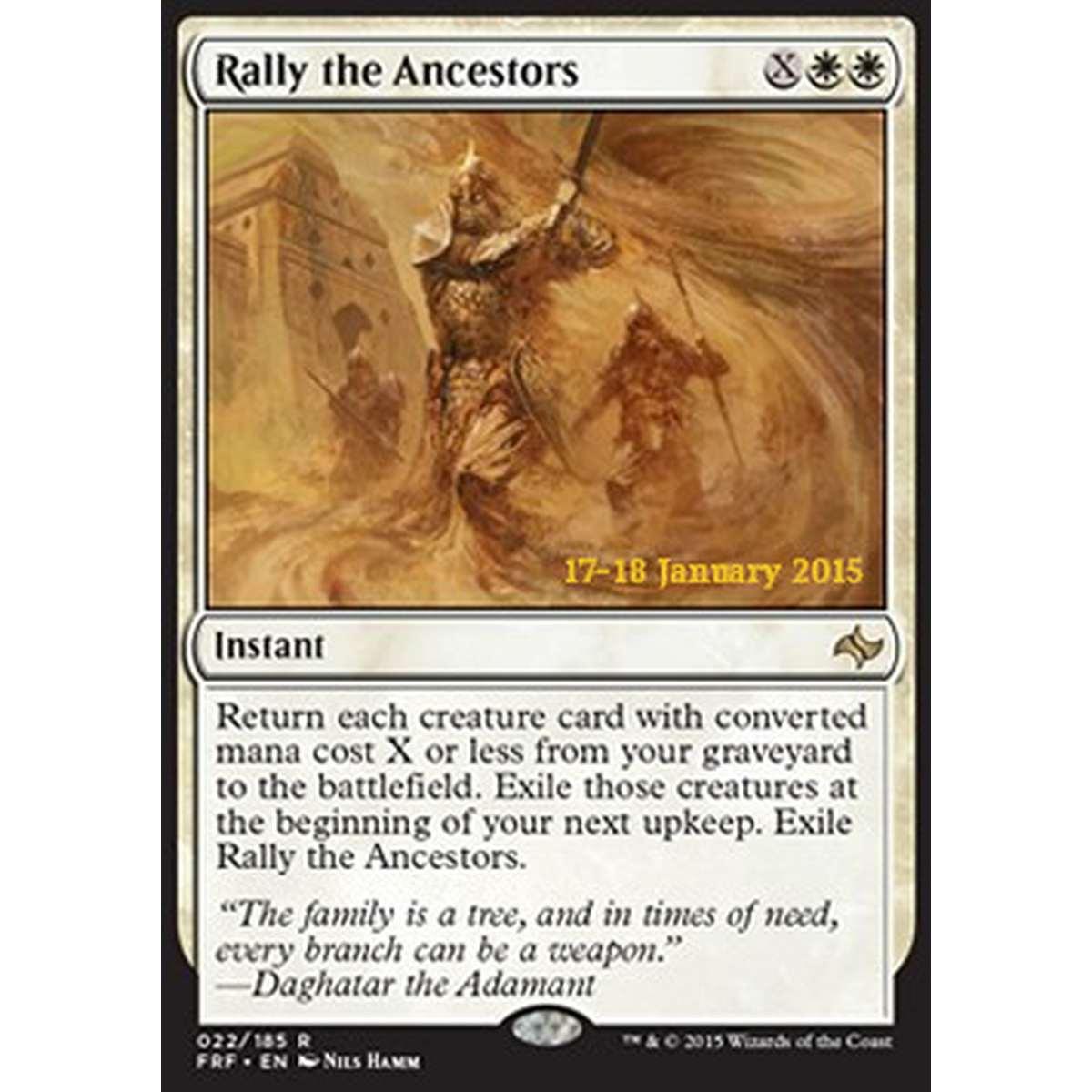 Rally the Ancestors - Radunare gli Antenati - [PFRF] [NM] [Foil]