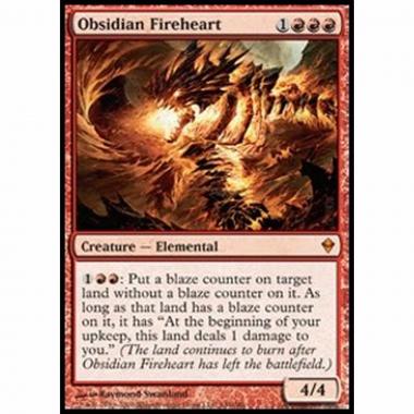 Obsidian Fireheart - Cuoreinfuocato di Ossidiana - [ZEN] [EX] [Foil]