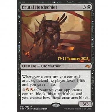 Brutal Hordechief - Condottiero dell'Orda Brutale - [PFRF] [NM] [Foil]