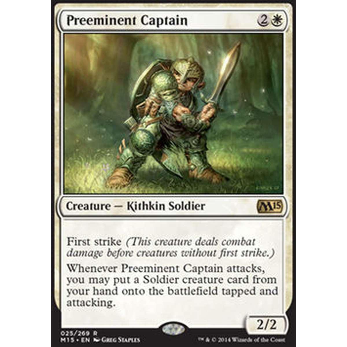 Preeminent Captain - Capitano Preminente - [M15] [NM] [Foil]