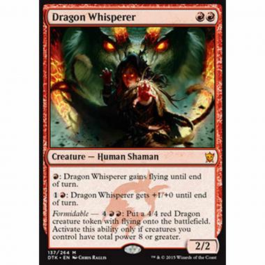 Dragon Whisperer - Sussurratrice Draconica - [DTK] [NM] [Foil]