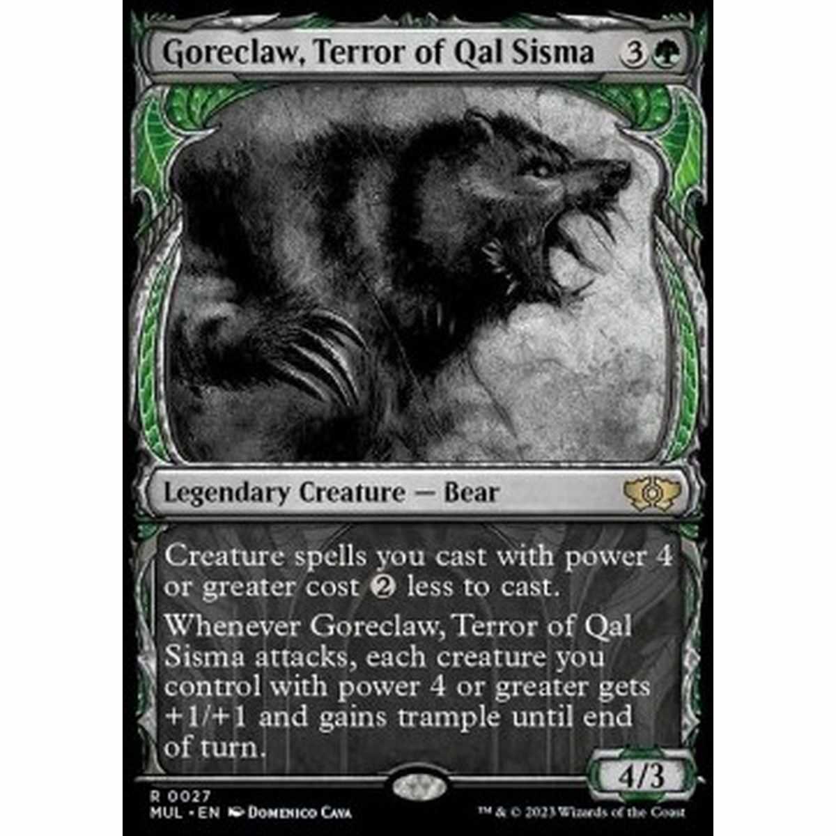 Goreclaw, Terror of Qal Sisma (V.1) - Goreclaw, Terror of Qal Sisma (V.1) - [MUL] [NM]