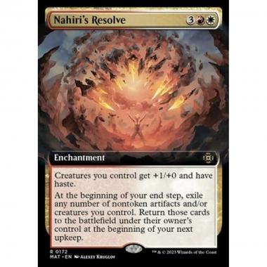 Nahiri's Resolve (V.3) - Nahiri's Resolve (V.3) - [XMAT] [NM] [Foil]