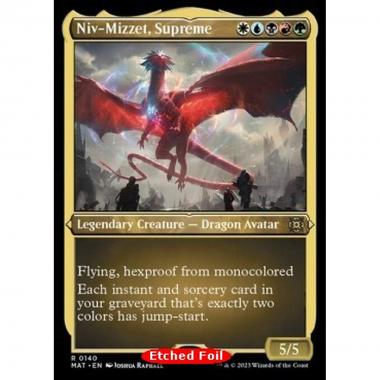 Niv-Mizzet, Supreme (V.2) - Niv-Mizzet, Supreme (V.2) - [XMAT] [NM] [Foil]