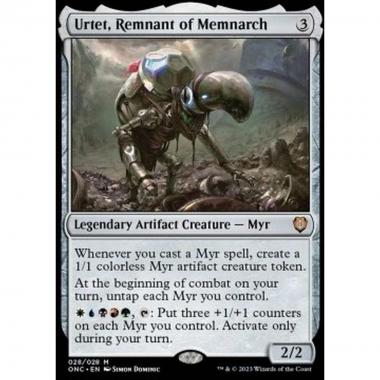 Urtet, Remnant of Memnarch - Urtet, Remnant of Memnarch - [ONC] [NM]