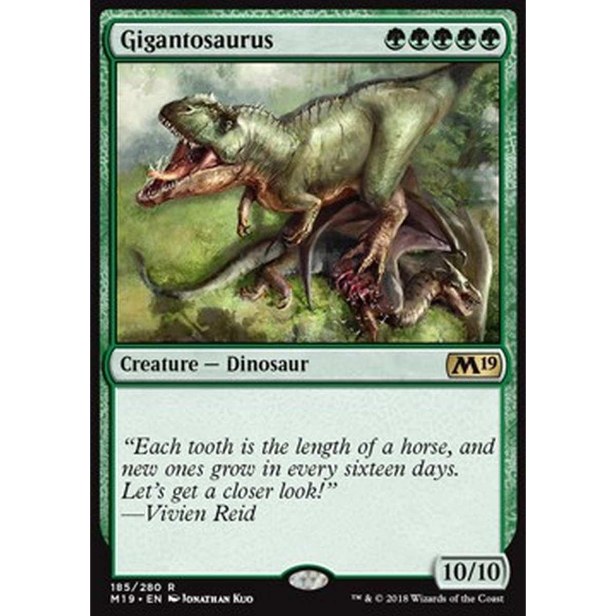 Gigantosaurus - Gigantosaurus - [M19] [NM]
