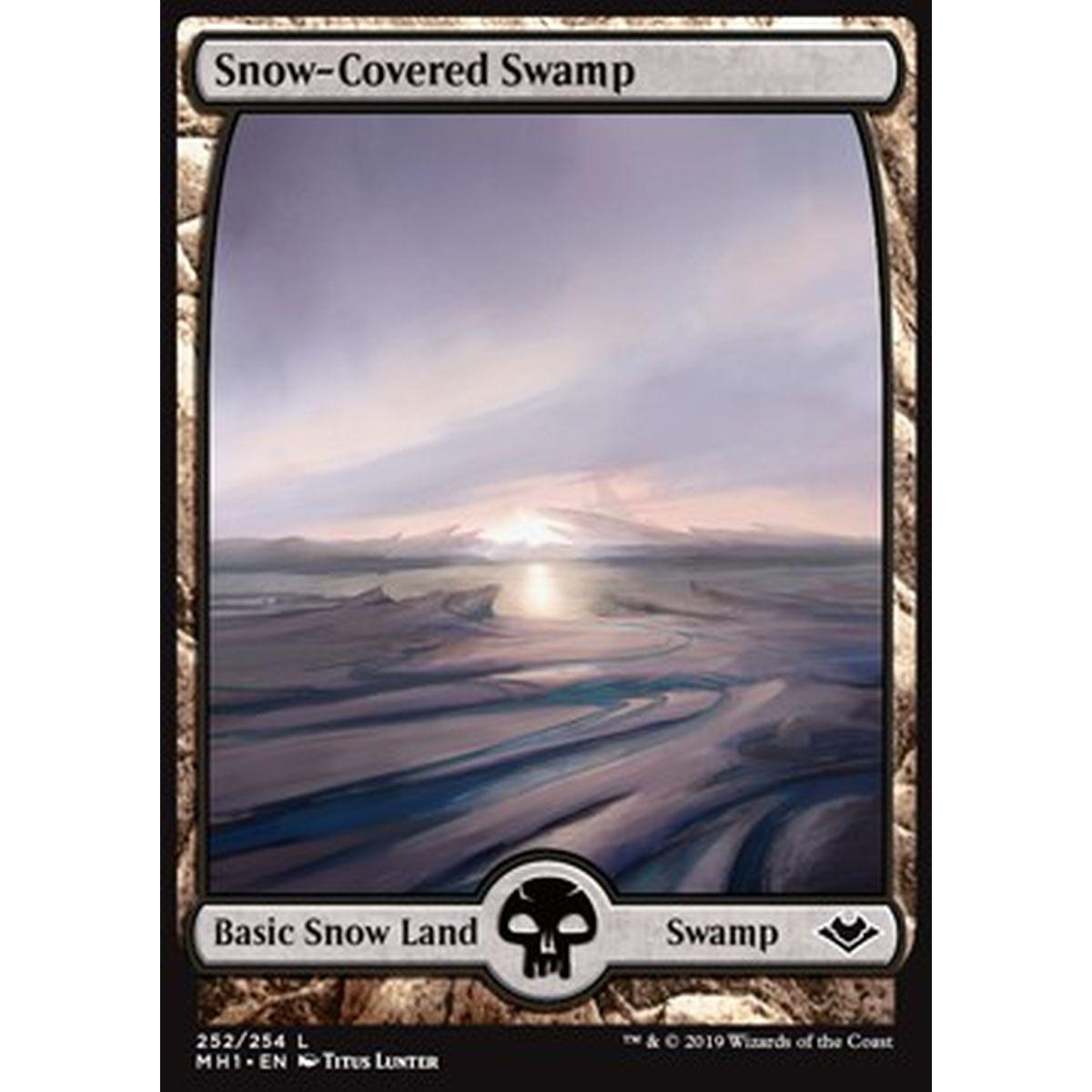 Snow-Covered Swamp - Snow-Covered Swamp - [MH1] [NM] [Foil]
