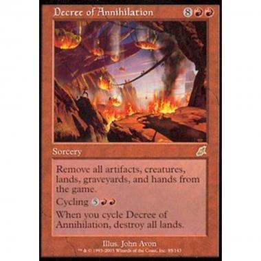 Decree of Annihilation - Decreto dell'Annientamento - [SCG] [EX]
