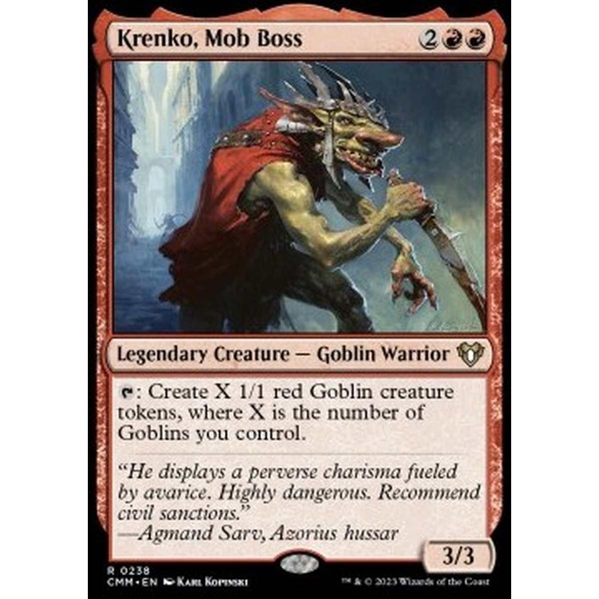Krenko, Mob Boss - Krenko, Mob Boss - [CMM] [NM]