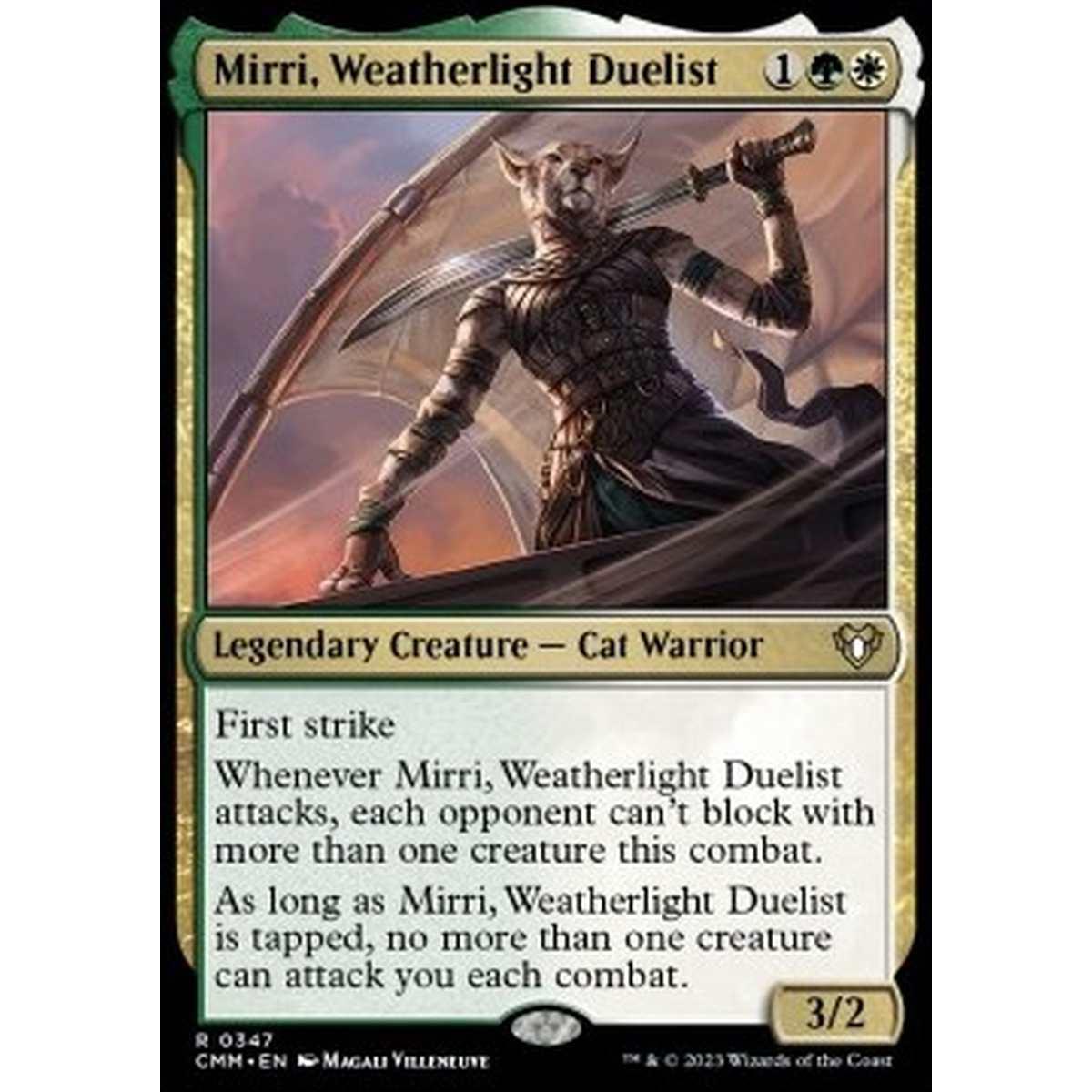 Mirri, Weatherlight Duelist - Mirri, Weatherlight Duelist - [CMM] [NM]