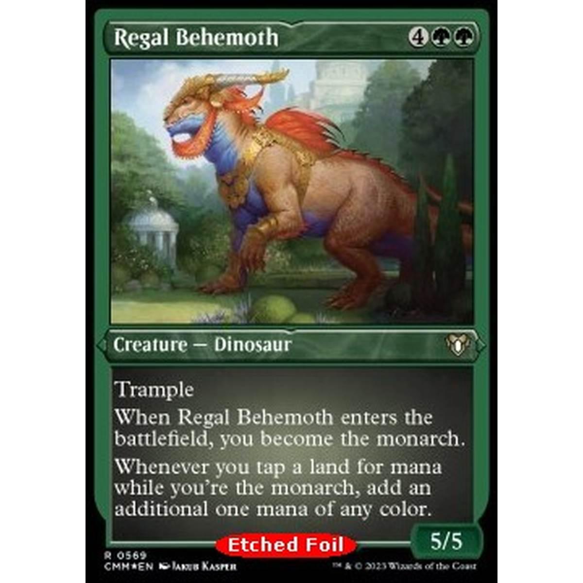 Regal Behemoth (V.1) - Regal Behemoth (V.1) - [XCMM] [NM] [Foil]