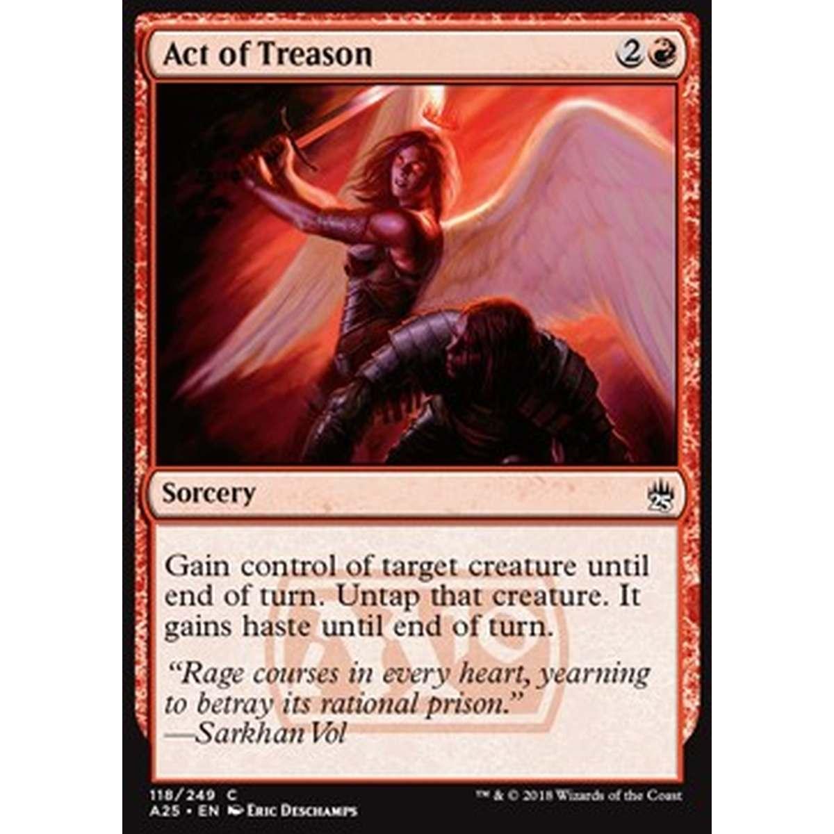 Act of Treason - Act of Treason - [A25] [NM]