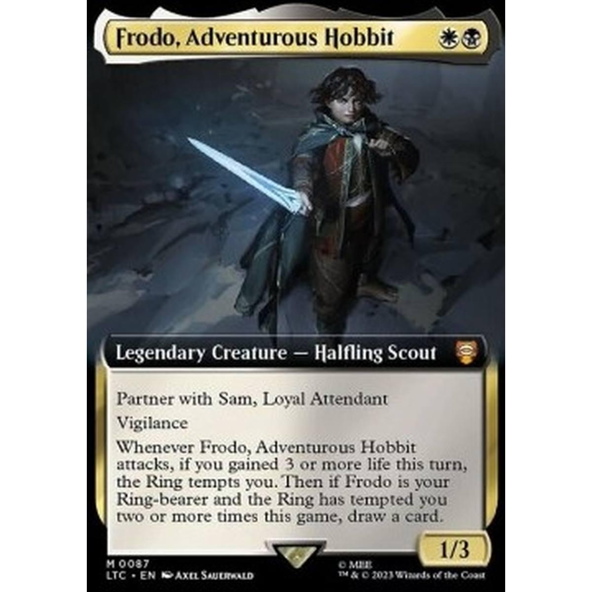 Frodo, Adventurous Hobbit (V.1) - Frodo, Adventurous Hobbit (V.1) - [XLTC] [NM] [Foil]