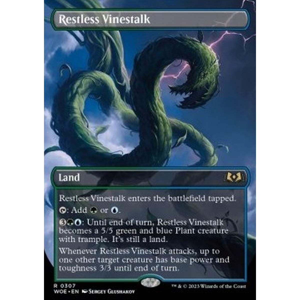 Restless Vinestalk - Restless Vinestalk - [XWOE] [NM] [Foil]