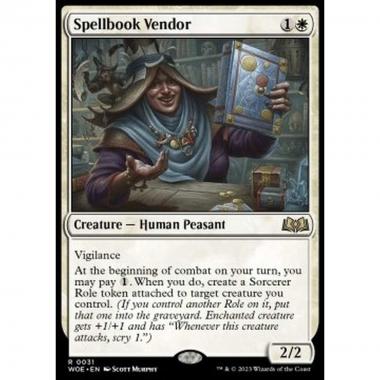 Spellbook Vendor - Spellbook Vendor - [WOE] [NM] [Foil]