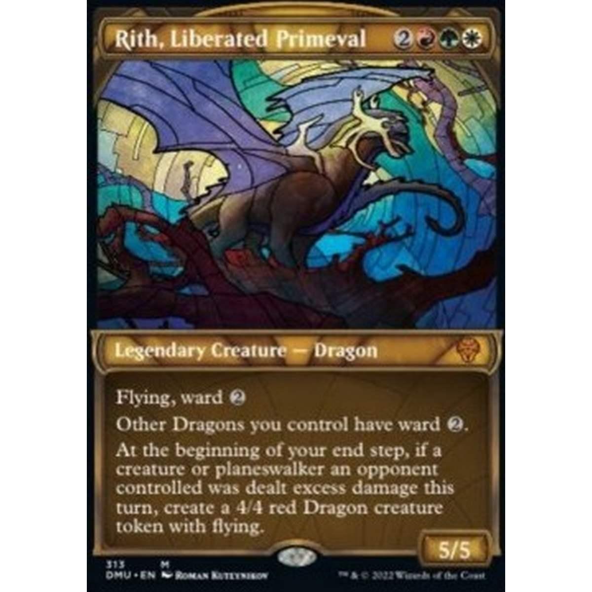 Rith, Liberated Primeval (V.1) - Rith, Liberated Primeval (V.1) - [XDMU] [NM] [Foil]
