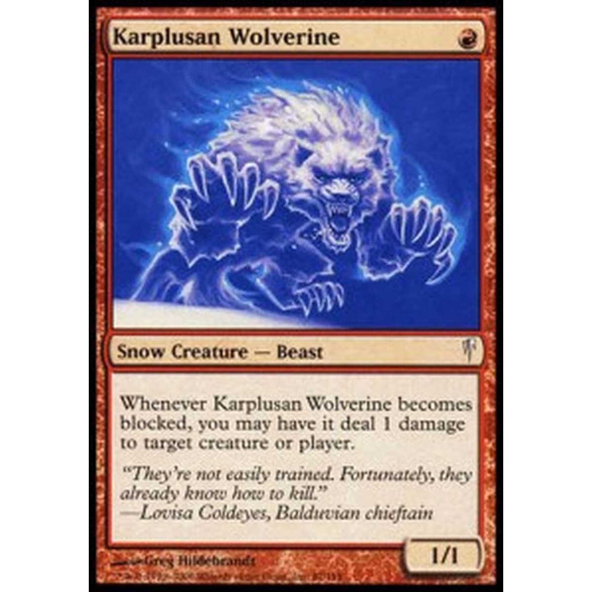Karplusan Wolverine - Ghiottone di Karplusan - [CSP] [NM]