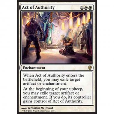 Act of Authority - Atto di Autorit  - [C13] [EX]
