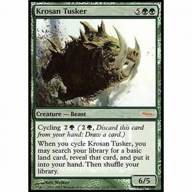 Krosan Tusker - Krosan Tusker - [FNM] [EX] [Foil]