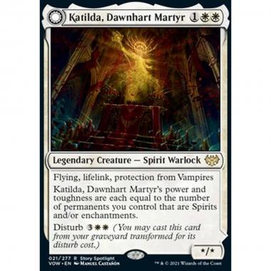 Katilda, Dawnhart Martyr // Katilda's Rising Dawn - Katilda, Dawnhart Martyr // Katilda's Rising Dawn - [VOW] [NM]