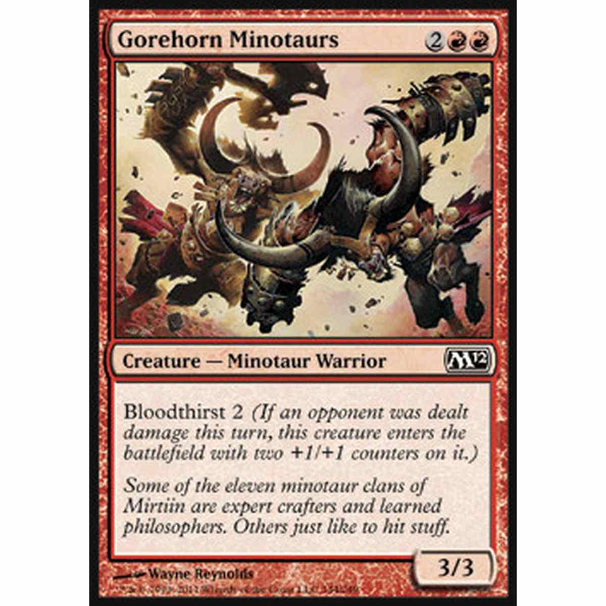 Gorehorn Minotaurs - Minotauri da Incornata - [M12] [NM]
