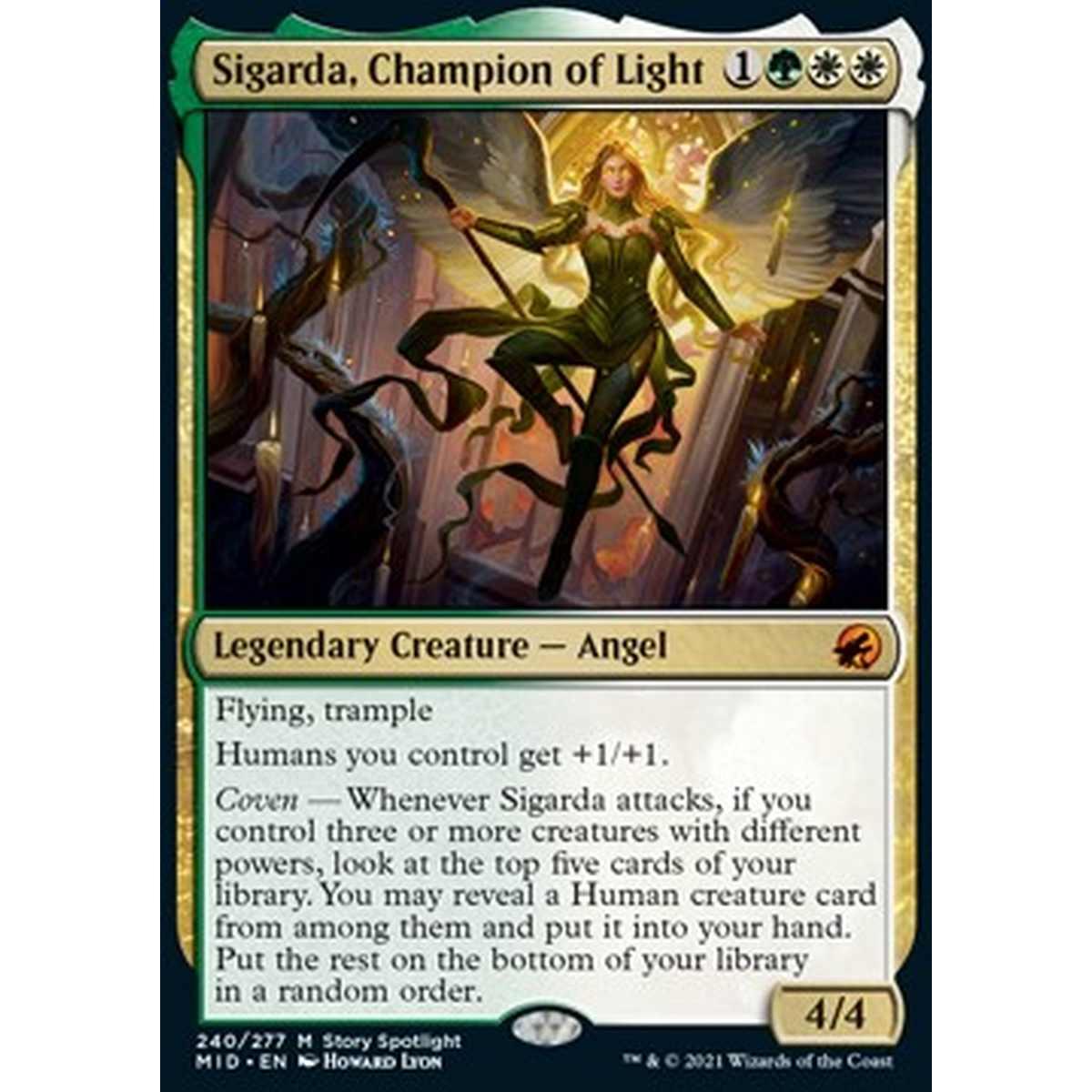 Sigarda, Champion of Light - Sigarda, Champion of Light - [MID] [NM]