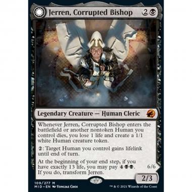 Jerren, Corrupted Bishop // Ormendahl, the Corrupter - Jerren, Corrupted Bishop // Ormendahl, the Corrupter - [MID] [NM]